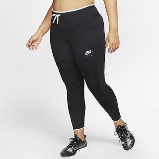 Leggings Nike Air 7/8 Running (Plus Size) Dama Negrii | RDNI-23584